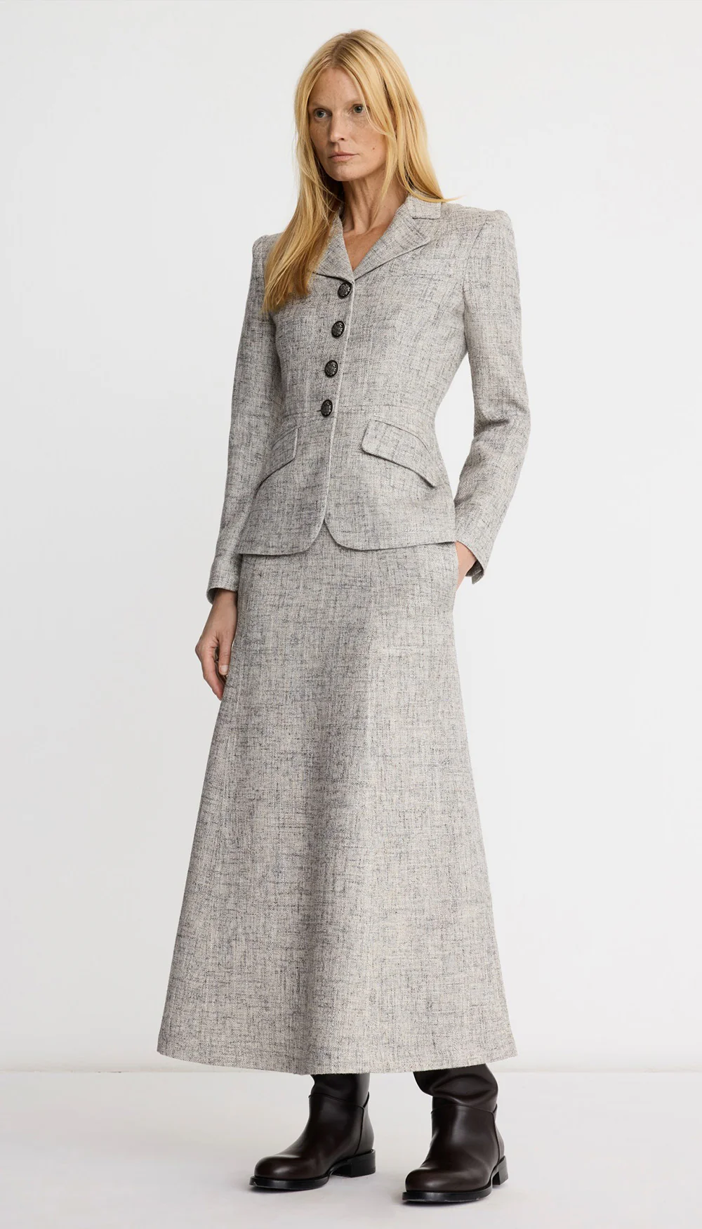 A-line Midi Dress - Image 2
