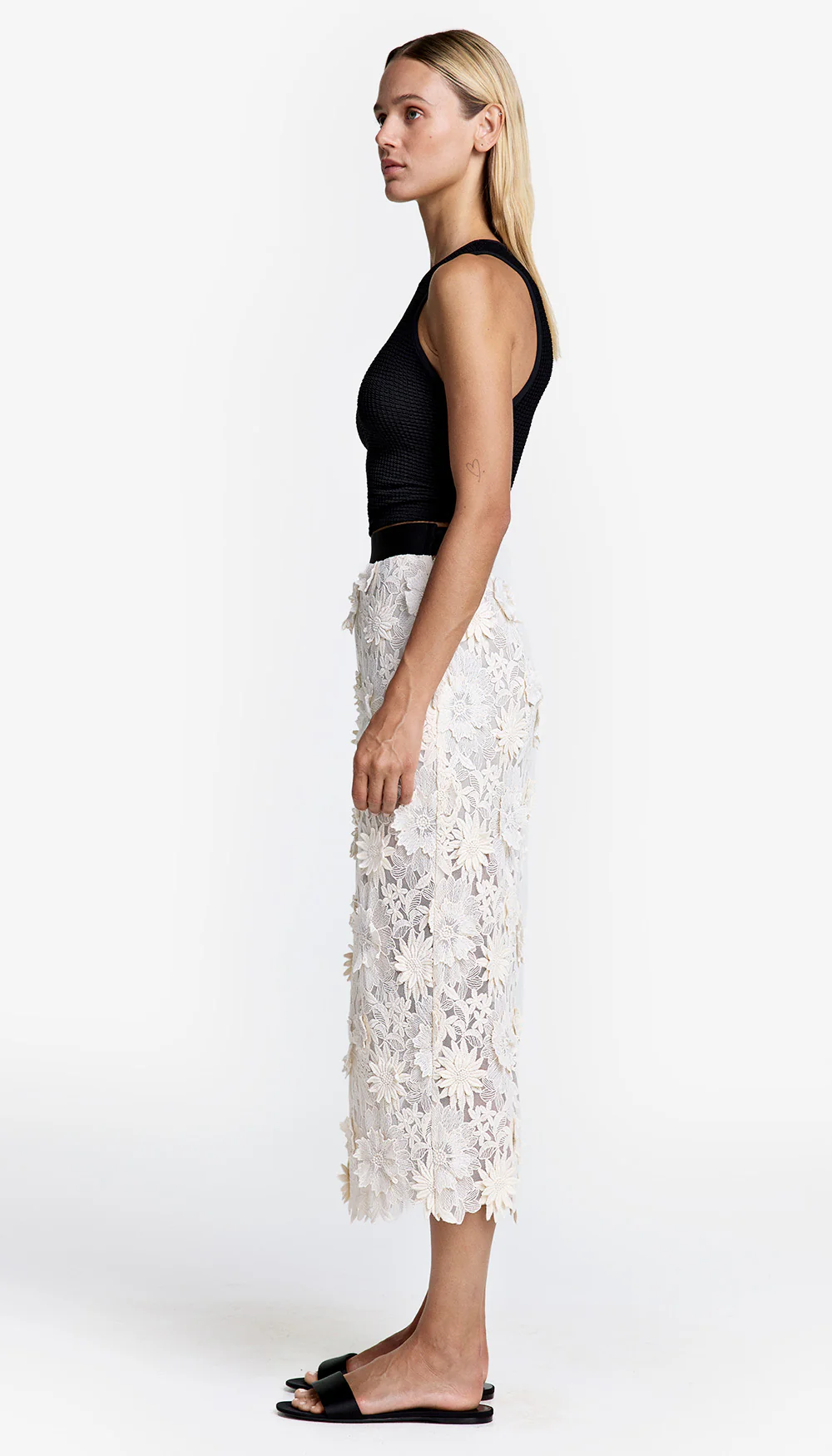 Applique Pencil Skirt - Image 2