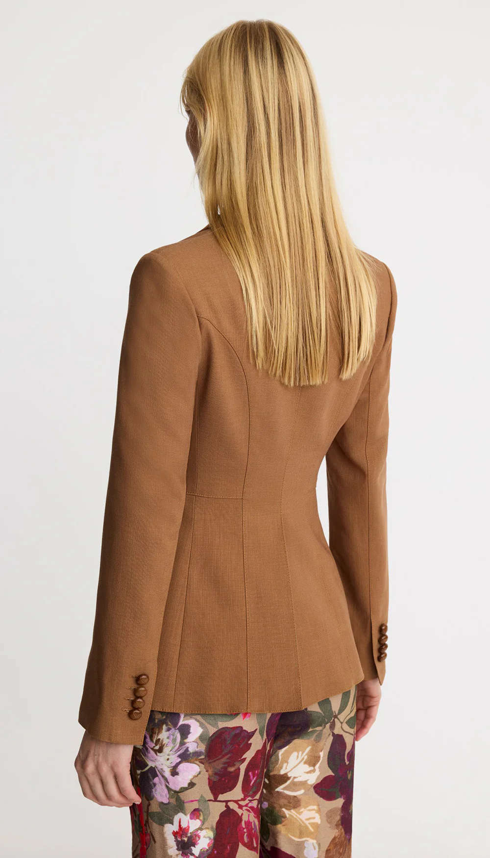 Blocked Seamed Blazer - Image 2
