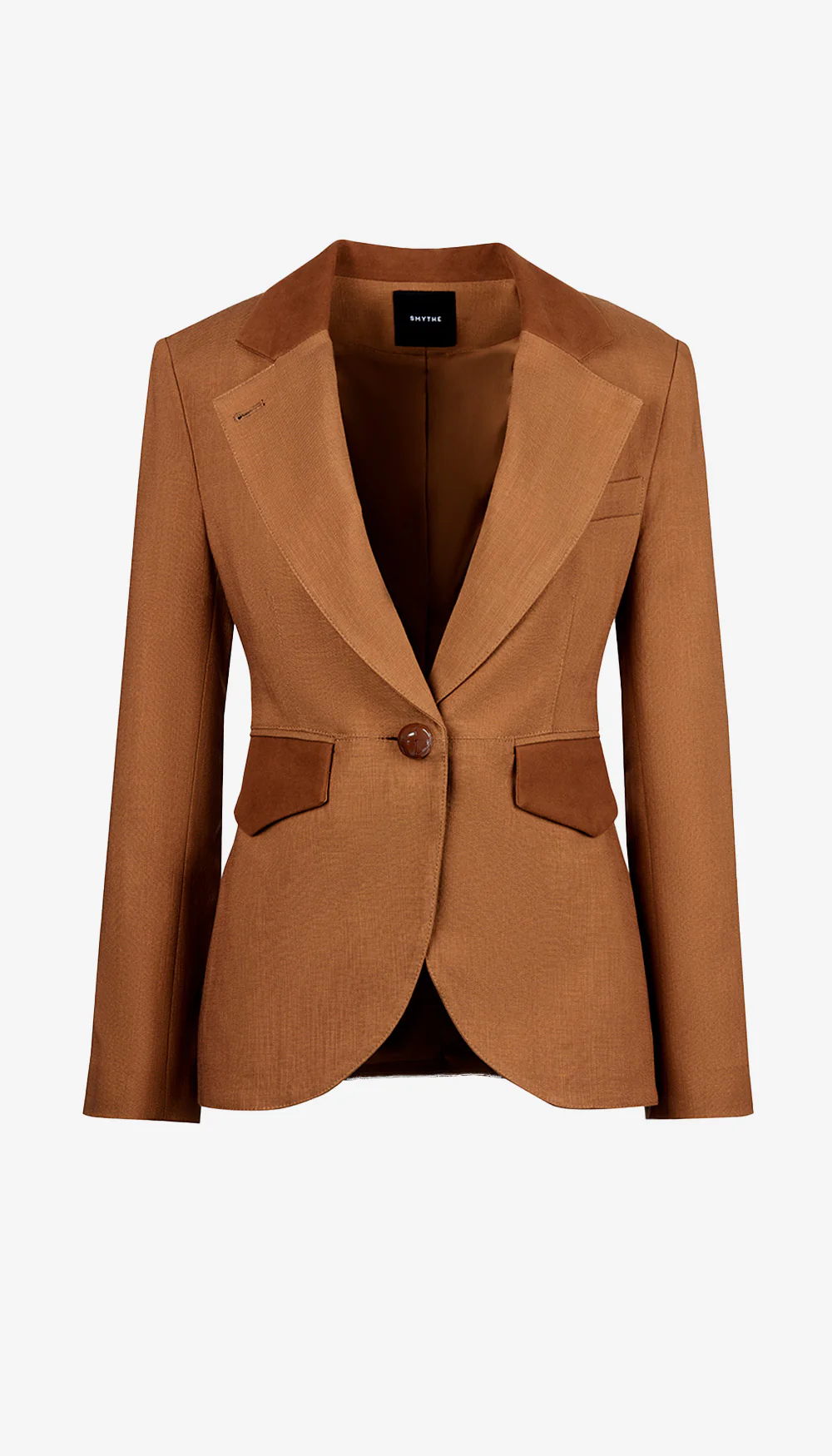 Blocked Seamed Blazer - Image 3