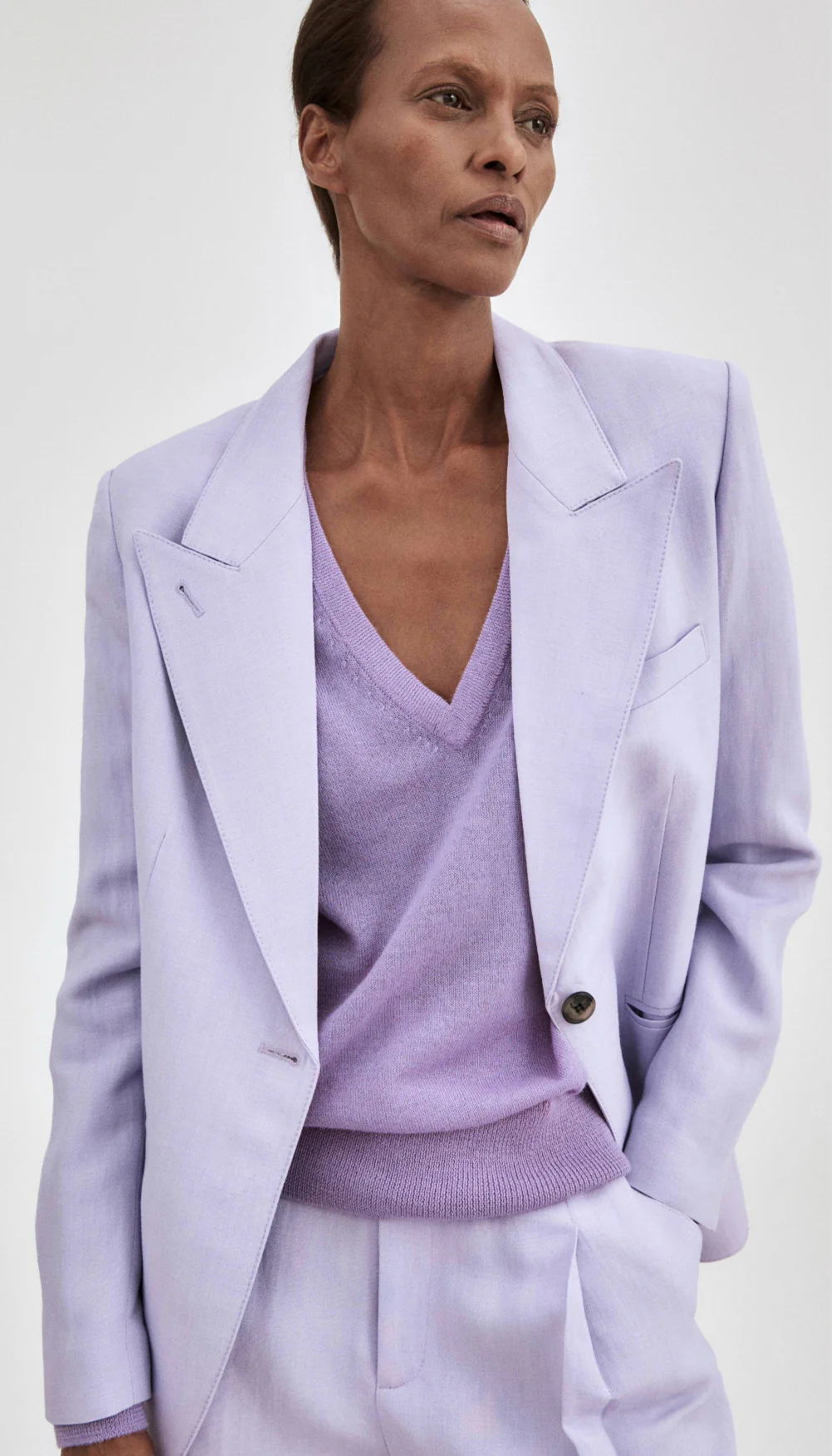 Boyfriend V-Neck Sweater - Image 6