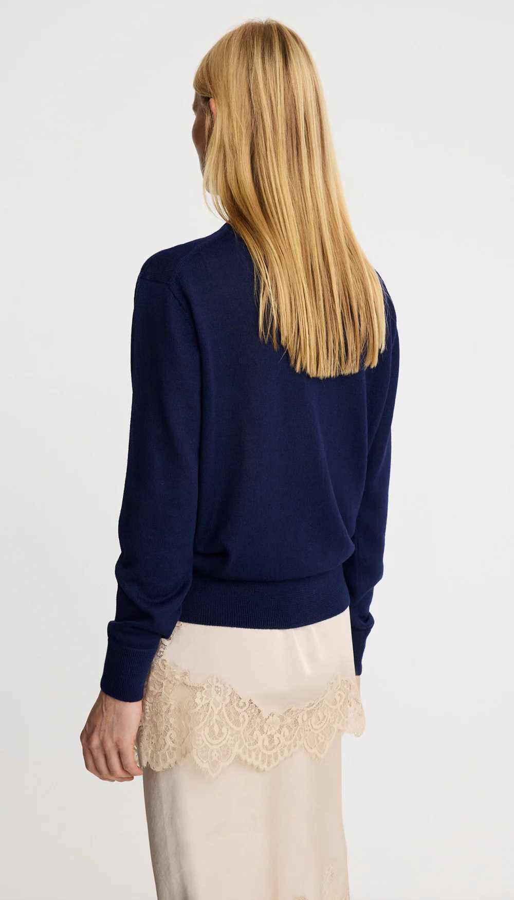 Boyfriend V-Neck Sweater - Image 2