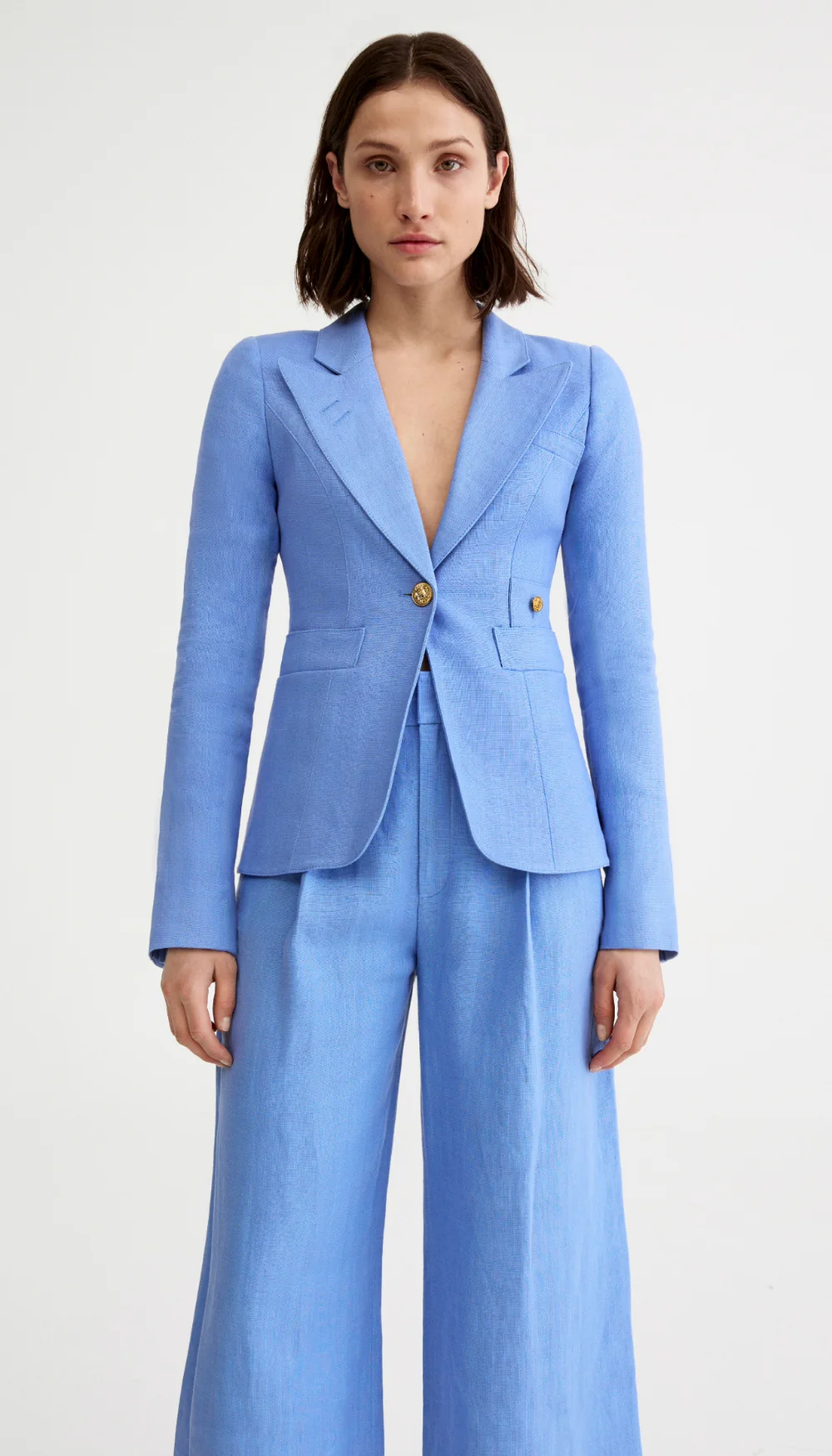 Linen Classic Duchess Blazer