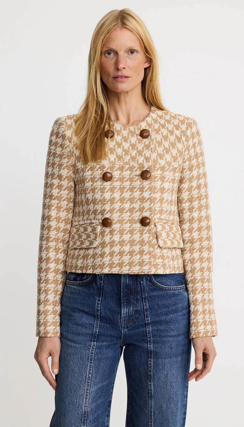 Collarless DB Mini Jacket