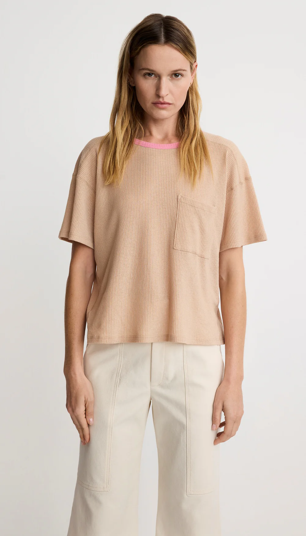 Colorblock Pocket Tee