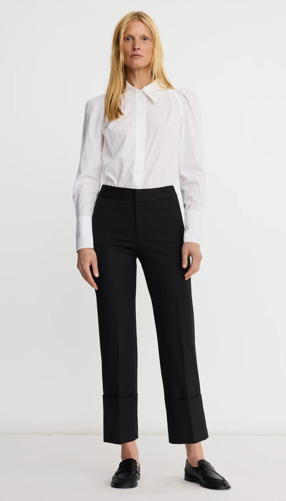 Cuffed Flood Pant