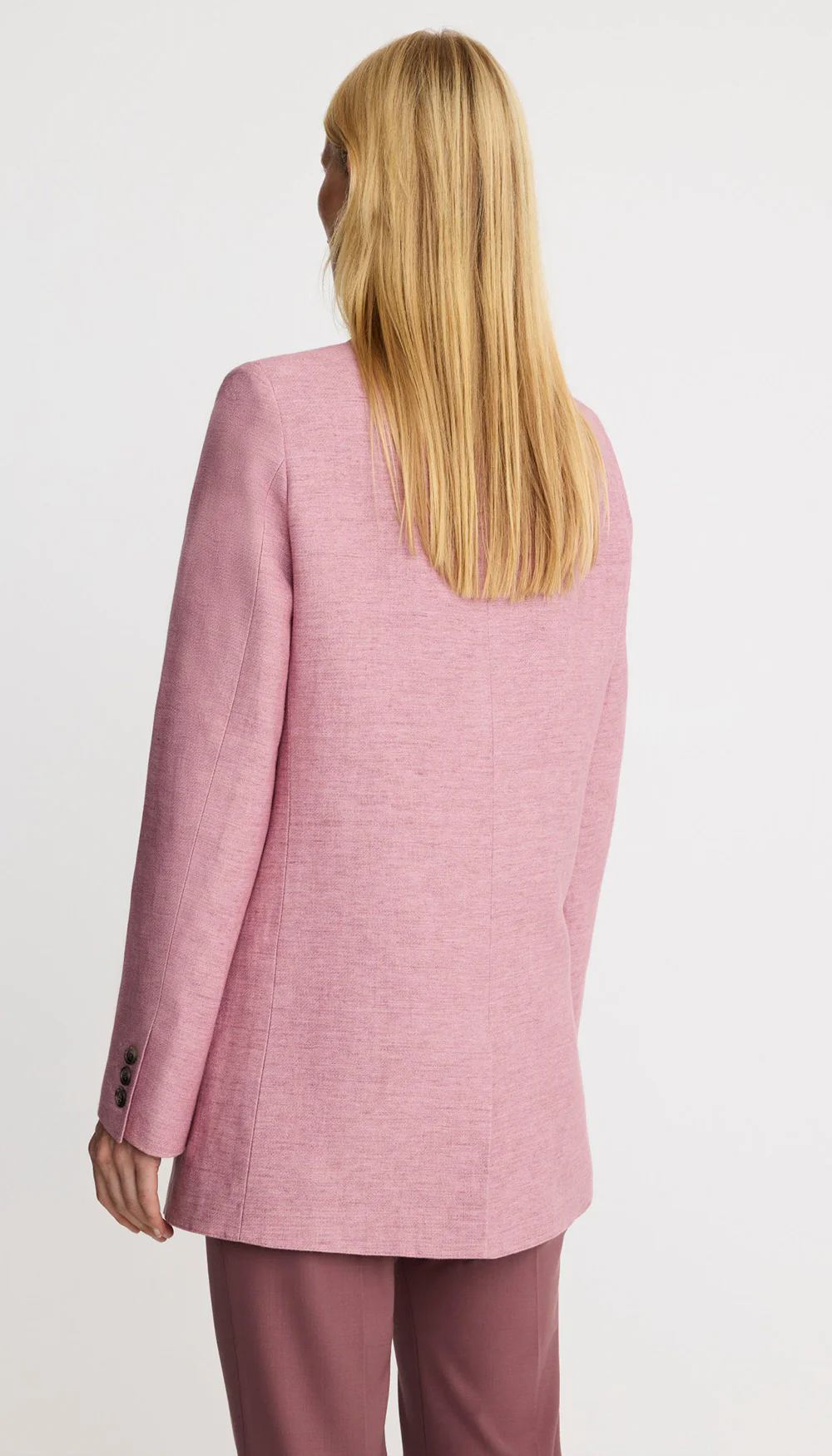 Oversized DB Peaked Lapel Blazer - Image 2