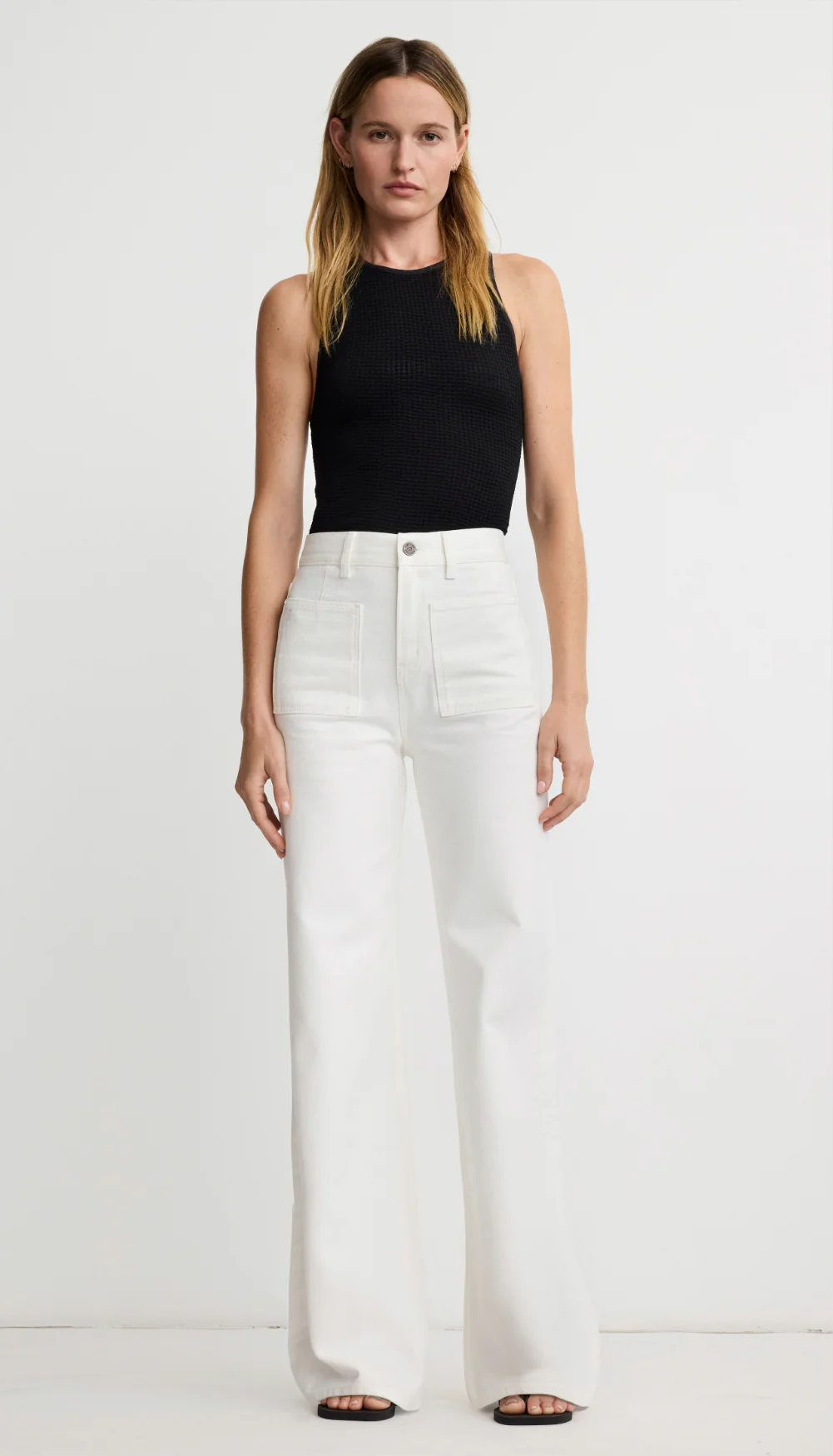 Dove High Rise Wide Leg Jean