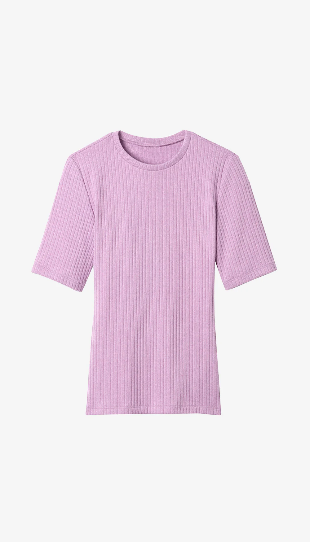 Elbow Sleeve Knit Crewneck - Image 4