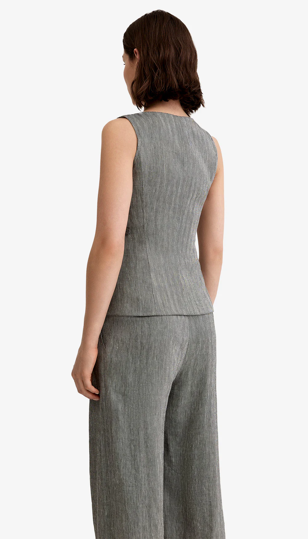 Exposed Zip Waistcoat - Image 2