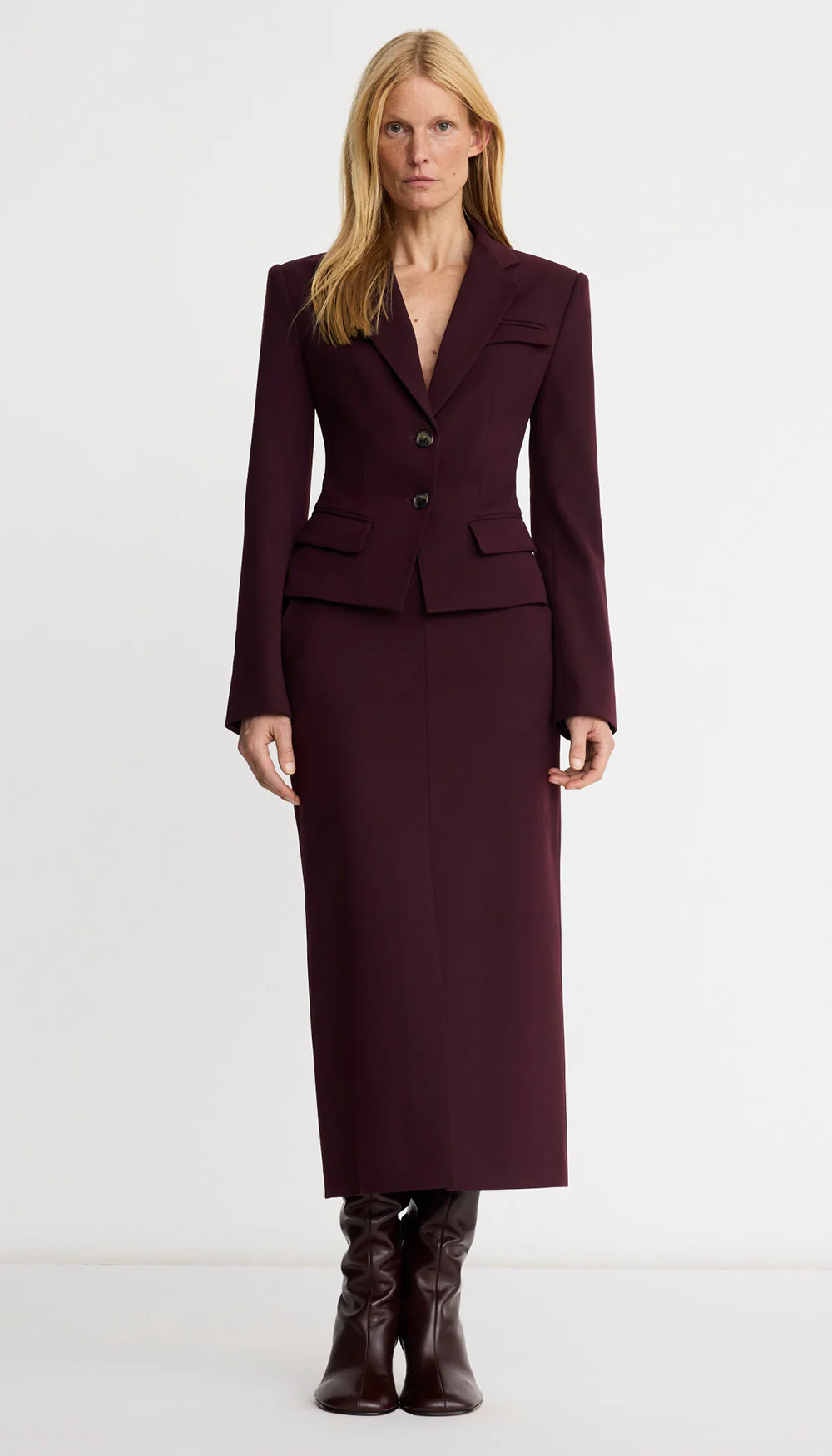 Front Slit Trouser Skirt - Image 2