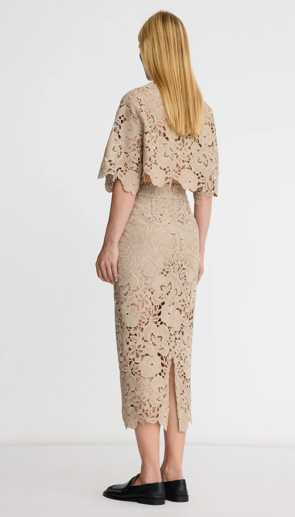 Lace Pencil Skirt - Image 2