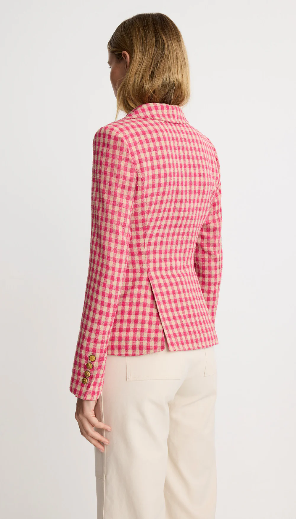 Patch Pocket One Button Blazer - Image 2