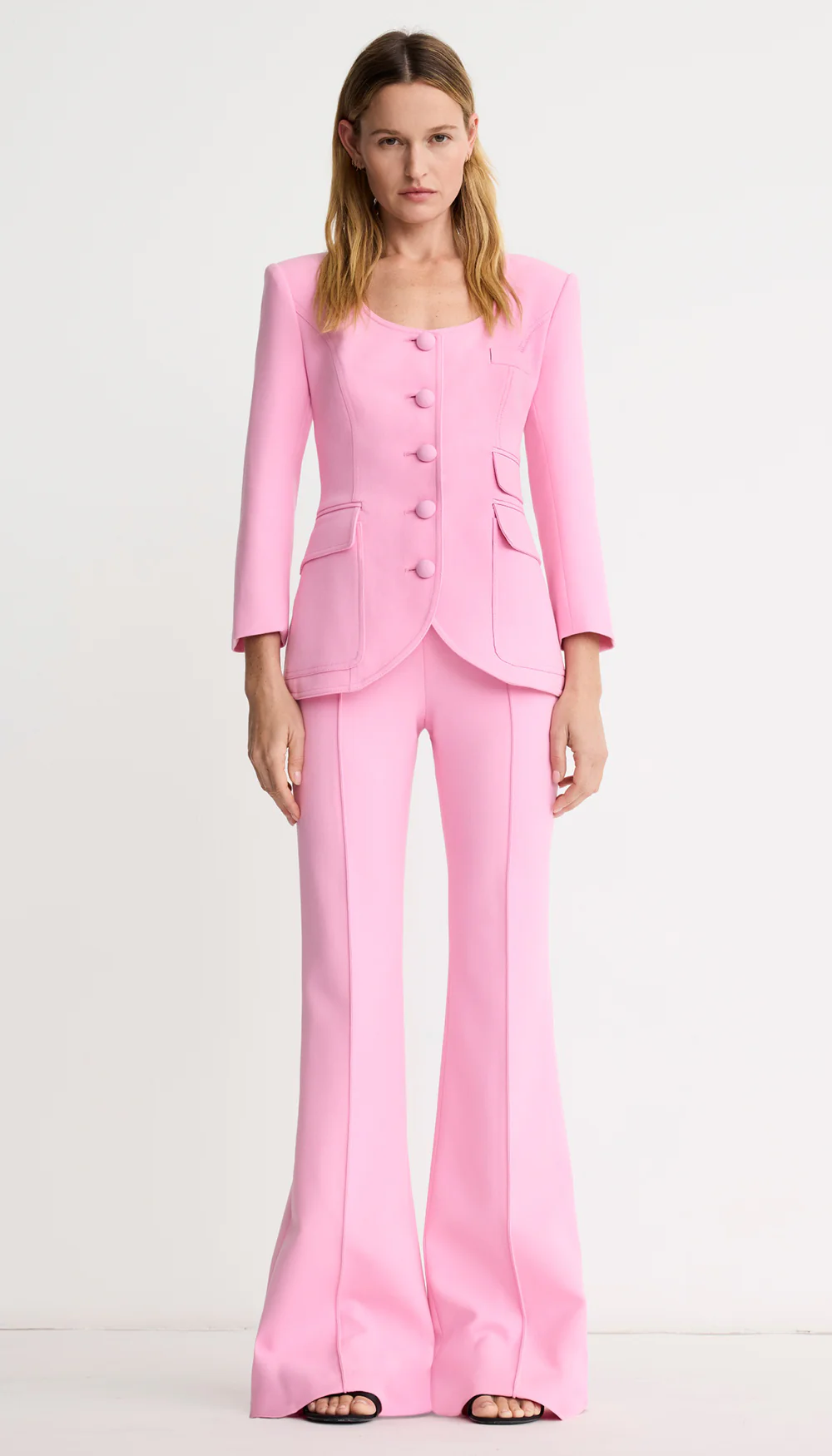Pintuck Flare Pant - Image 2