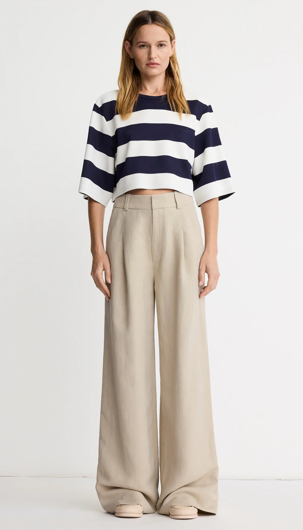 Pleated Trouser