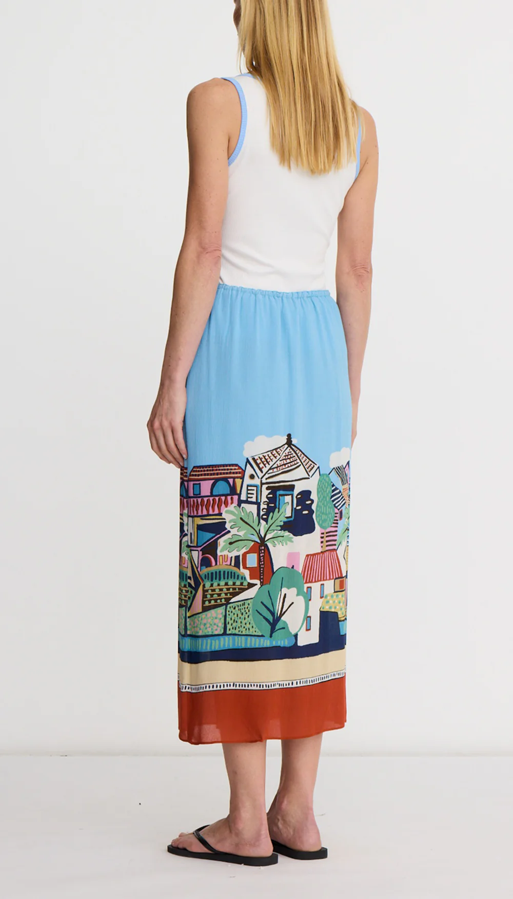 Pull On Overlay Skirt - Image 3