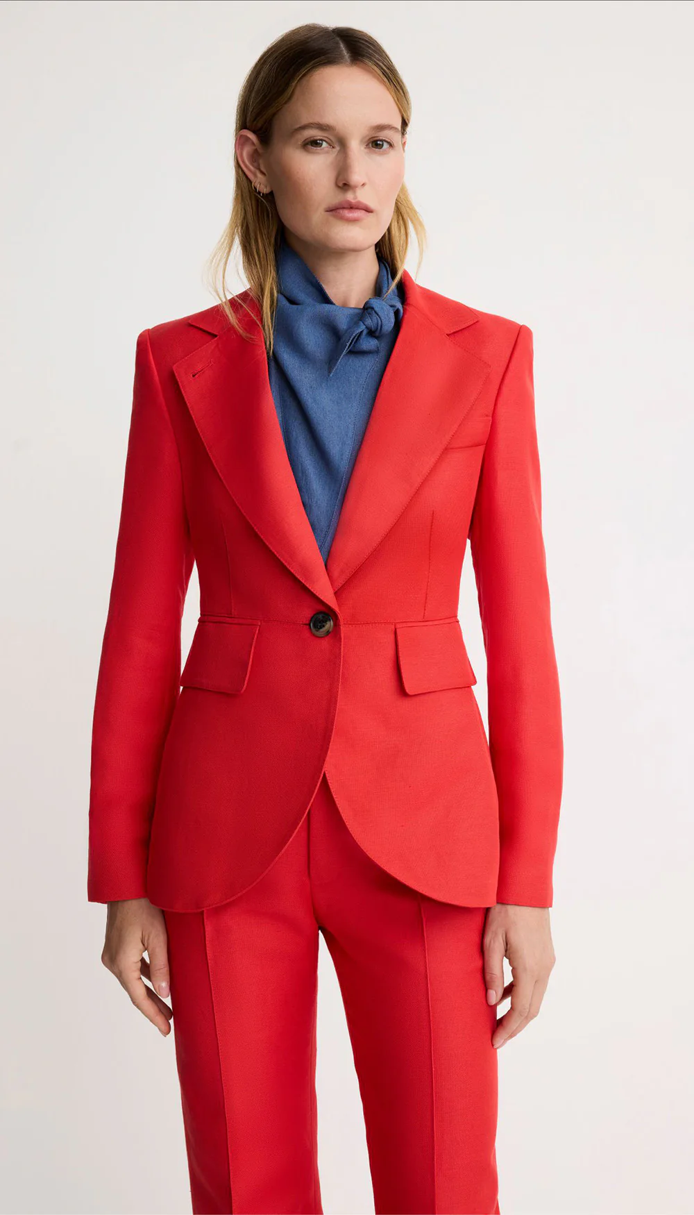 Seamed Blazer