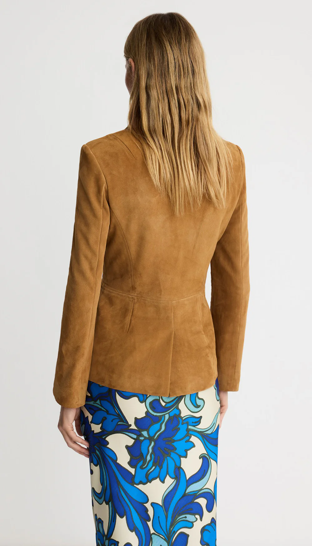 Shrunken Suede Blazer - Image 2