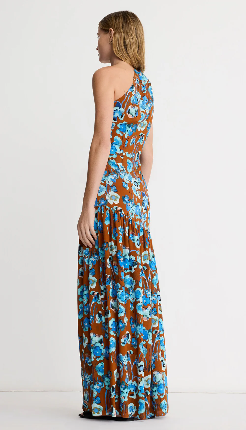 Single Shoulder Maxi Dress - Image 2