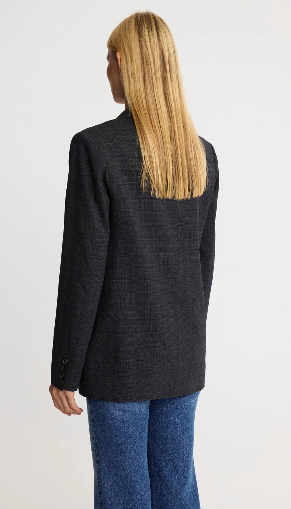 Straight Three Button Blazer - Image 5